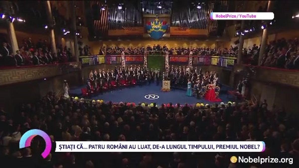 Știați că patru români au luat de a lungul timpului premiul Nobel