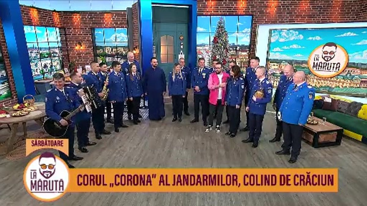 Corul Corona Al Jandarmilor Colind De Cr Ciun Scene Si Bonusuri