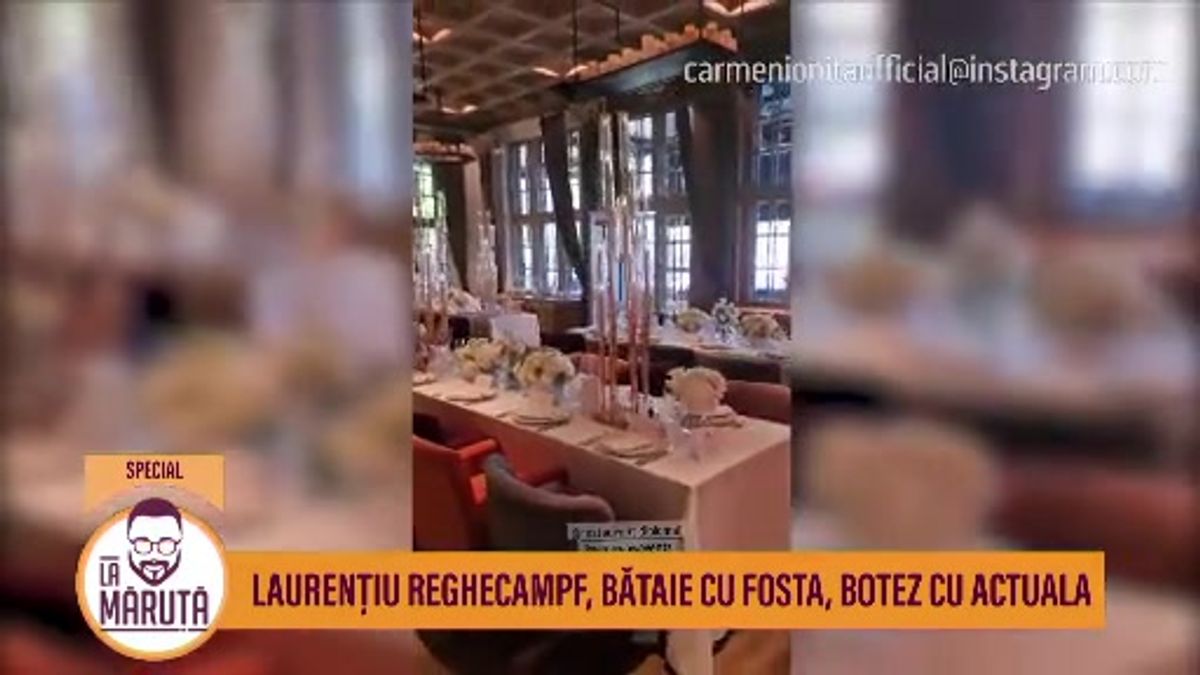 Laurențiu Reghecampf bătaie cu fosta botez cu actuala Scene si