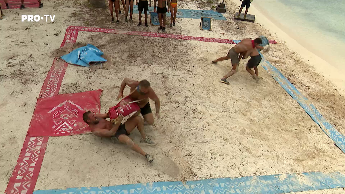 Remus și Ionuț VS Dan și Andrei Scene si bonusuri din Survivor