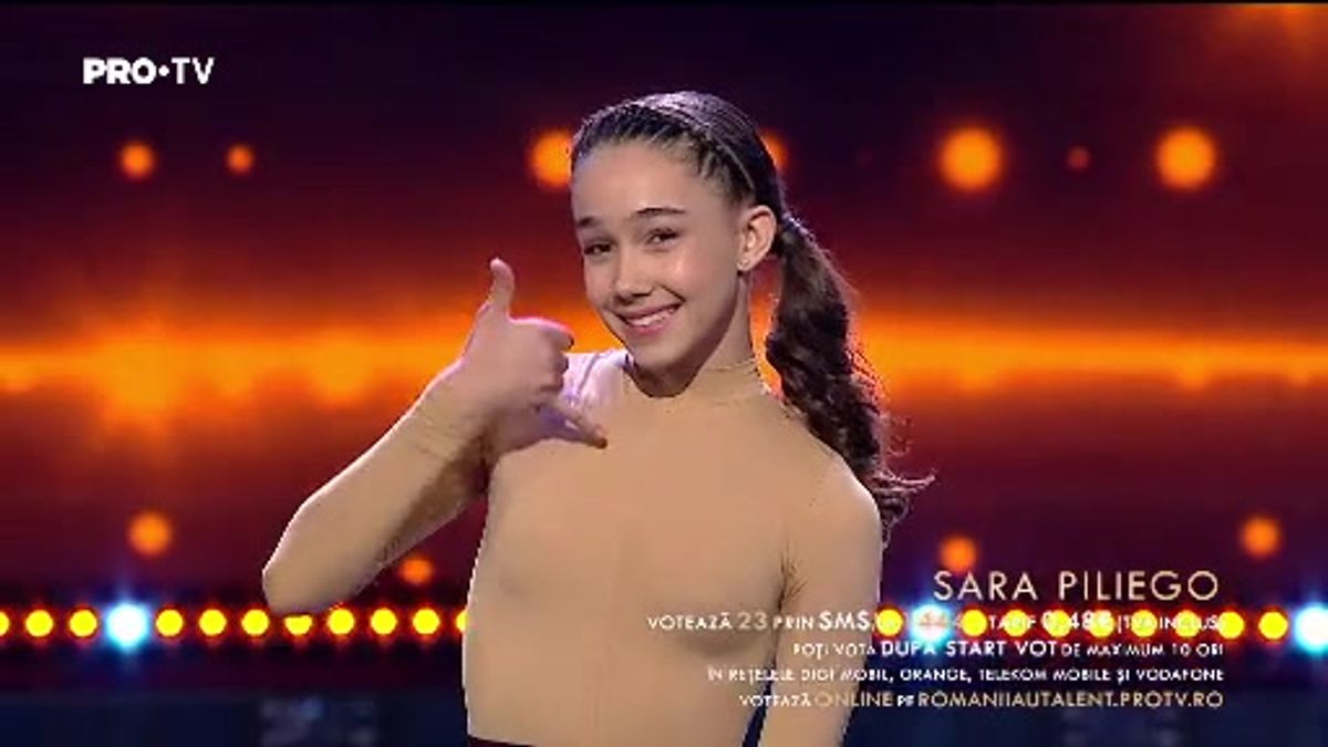 Rom Nii Au Talent Finala Sara Piliego Scene Si Bonusuri Din