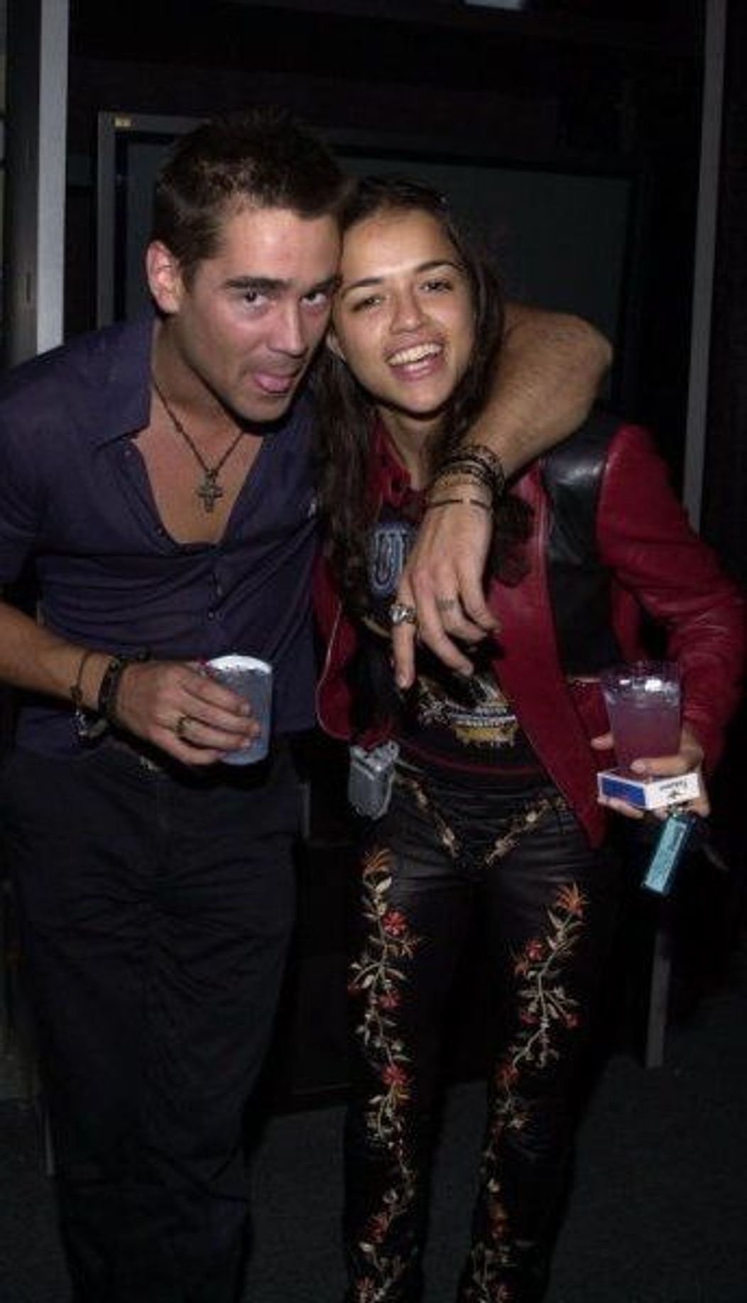 Colin Farrel si Michele Rodriguez