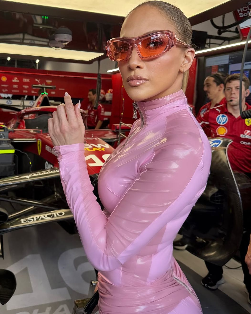 Bringing a little sparkle to F1   #JLoLiveIn2025