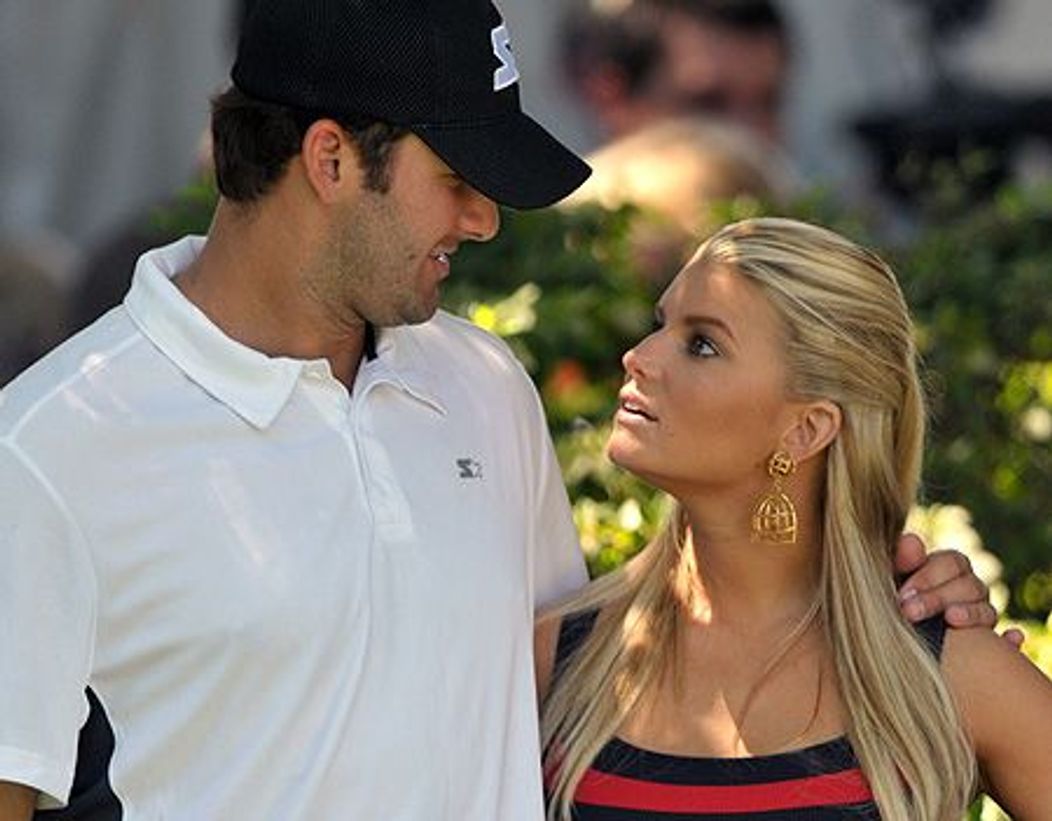 Tony Romo si Jessica Simpson