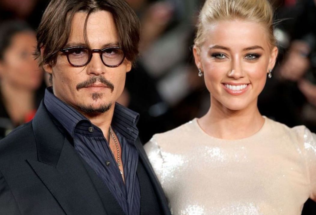 Actrița Amber Heard împreună cu fostul soț, Johnny Depp
