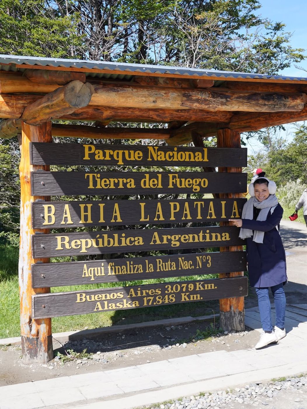 Am ajuns la capătul lumiiiii!Oficial, de aici, spre sud, mai sunt doar oceanul și Antarctica.Sun (3)