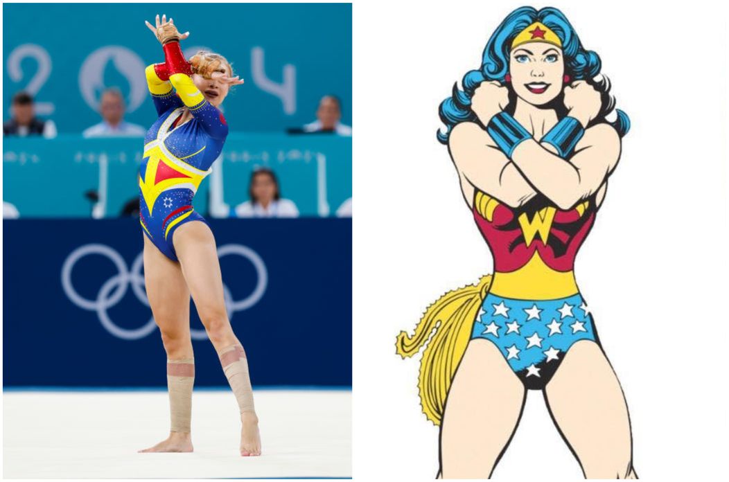 echipa nationala gimnastica costume