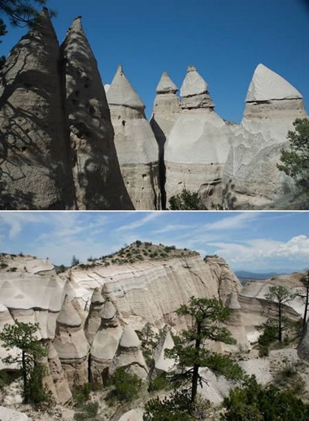 4. Kasha Katuwe Tent Rocks (New Mexico, SUA)
