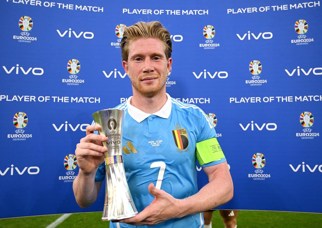 Kevin de Bruyne, jucător meci Ucraina - Belgia