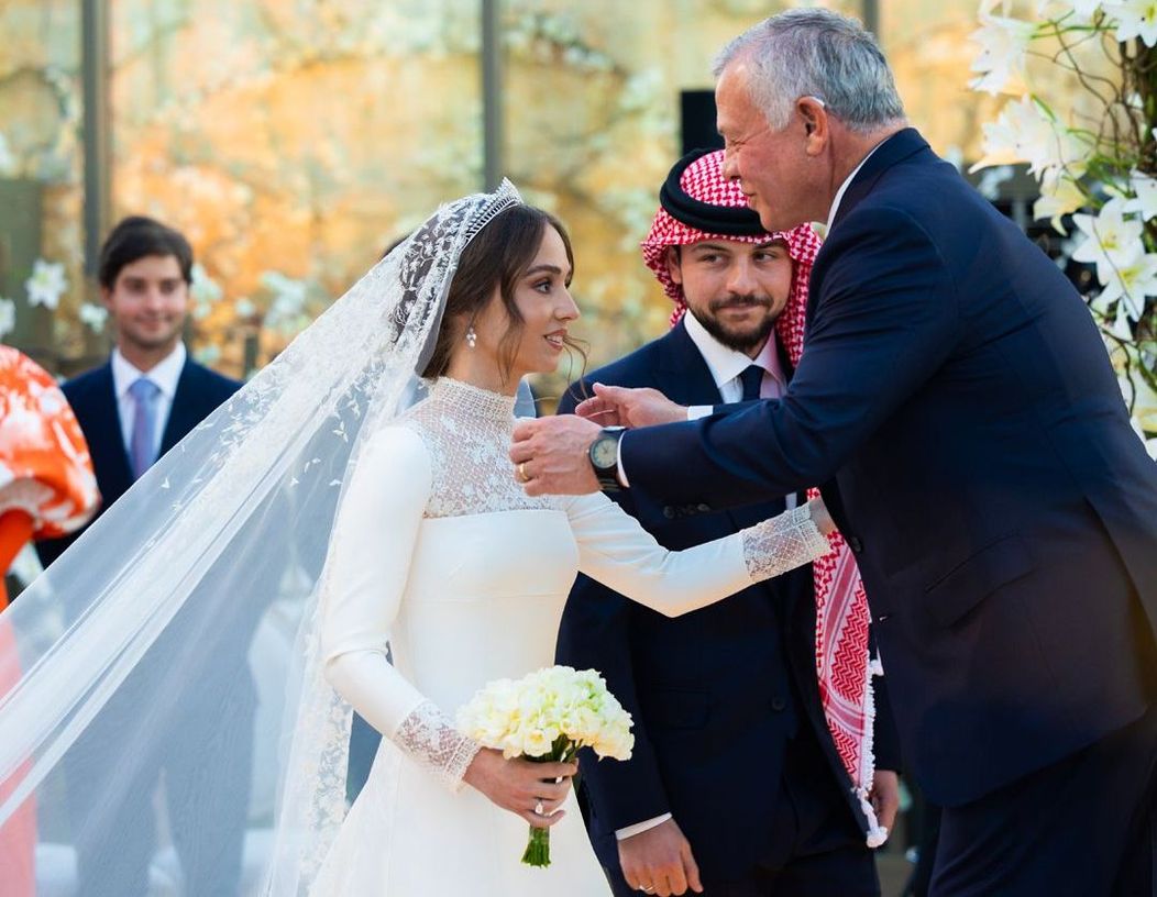 Prințesa Iman, fiica reginei Rania și a regelui Abdullah al II-lea, s-a căsătorit