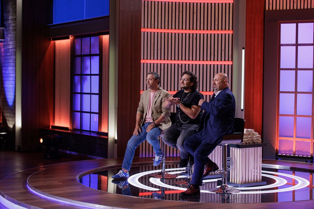 Chef Sorin Bontea, Chef Florin Dumitrescu si Chef Catalin Scarlatescu - MasterChef Romania (1)