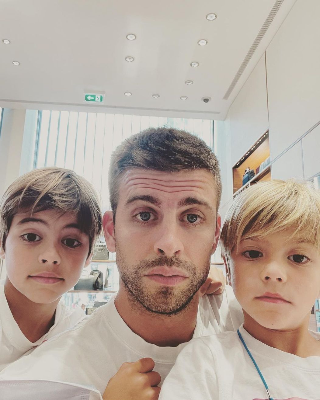 Gerard Pique, copiii lui