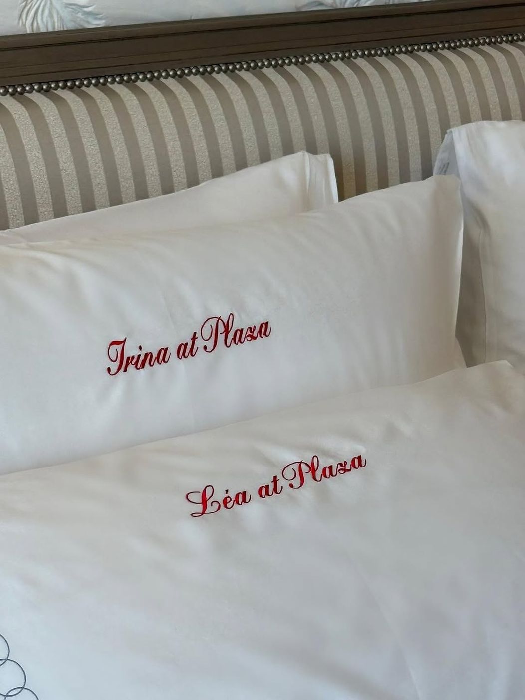 Spotted in Paris 🇫🇷 Thank u @plaza_athenee ❤️we love u❤️