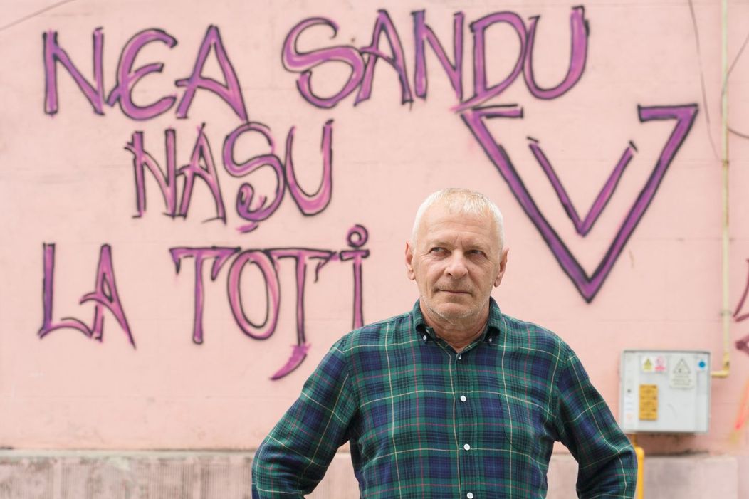 Nicu Mihoc, în rolul Sandu Vlahu, serialul Groapa