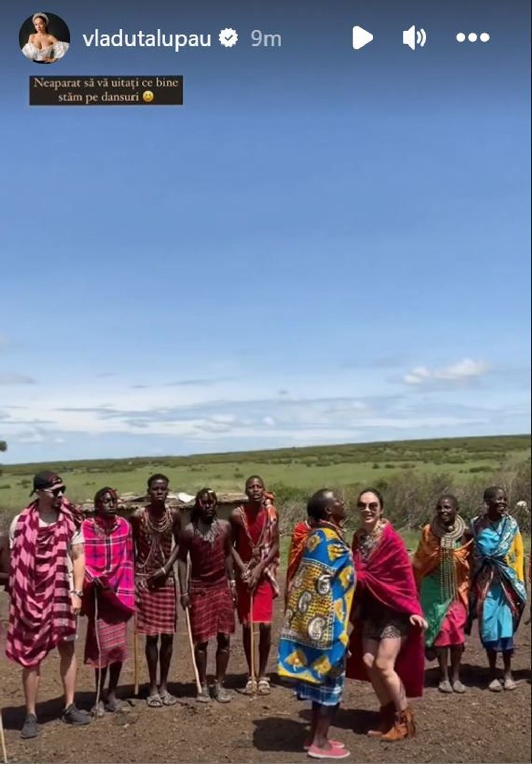 Vladuta Lupau in Africa