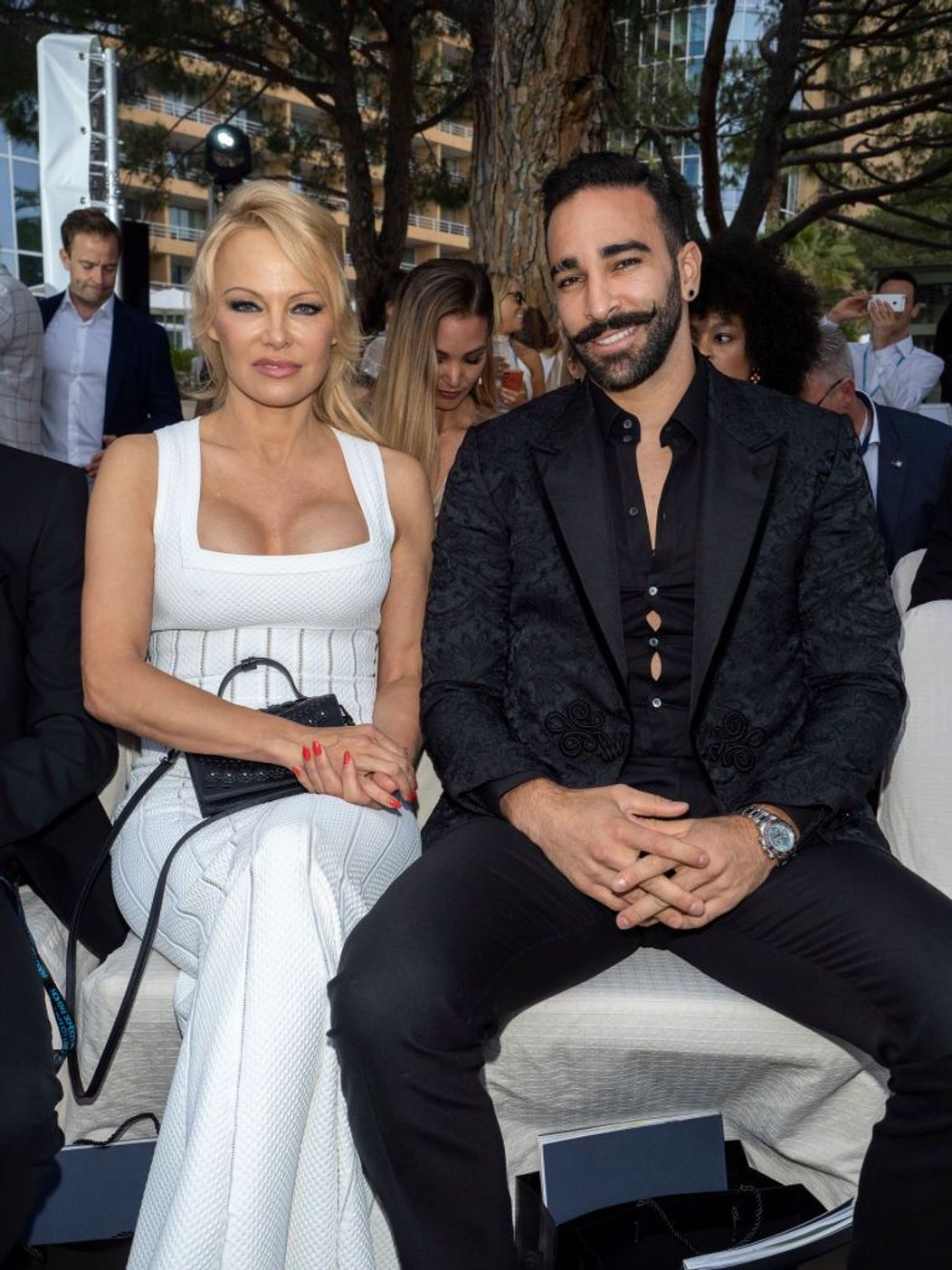 Pamela Anderson și Adil Rami