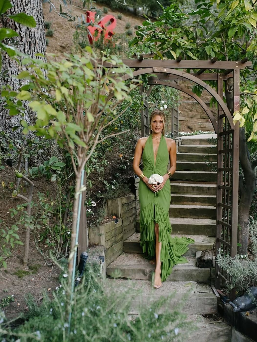 love story in every detail.Alana Hadid’s wedding brought together the Hadid family in the most b