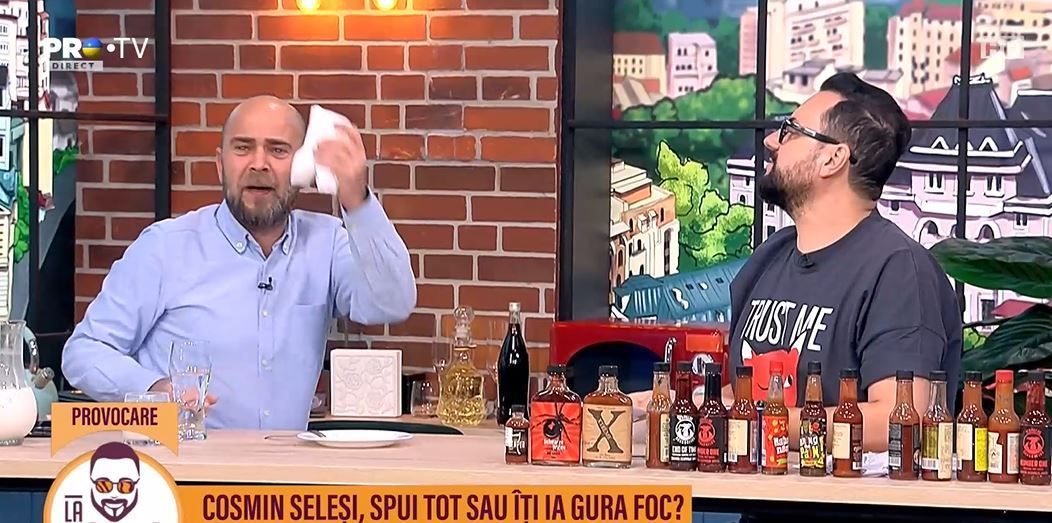 Cosmin Seleși la Spui tot sau îți ia gura foc, în emisiunea La Măruță 