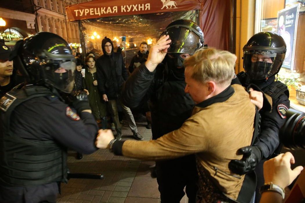 proteste de stradă în Rusia 