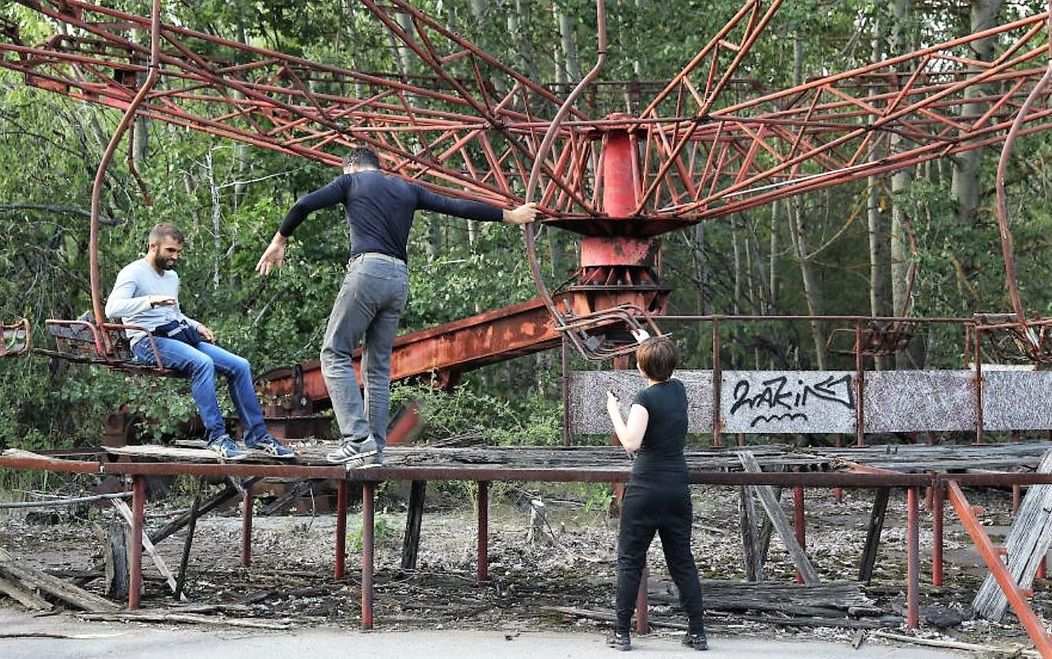 Turiști la Cernobîl. FOTO: Getty Images