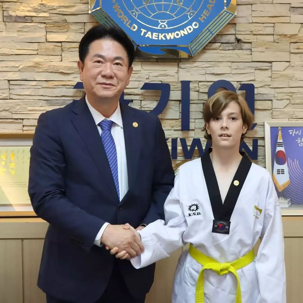 Bulgarian Prince Learns Taekwondo in Kukkiwon On the 17th, Prince Simeon Hassan of Bulgaria vis