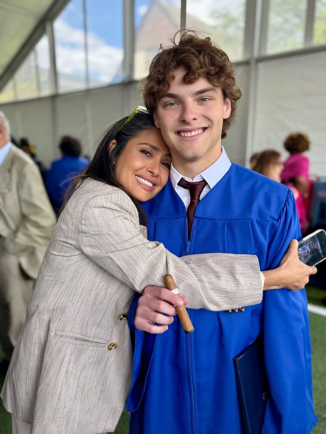 Augie!!! We are so PROUD 🥹 of you  congratulations for becoming the extraordinary young man that you are and managing to still be our lovely boy and congratulations to Linda, Francois and all the parents who