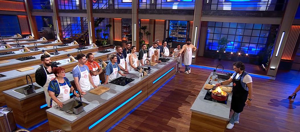 Chef Florin Dumitrescu face o demonstrație incendiară, în platoul MasterChef. Gătește, la foc deschis, o rețetă simplă, dar spectaculoasă wagyu și cunopidă arsă „Mi s-a părut ceva inedit” (7)