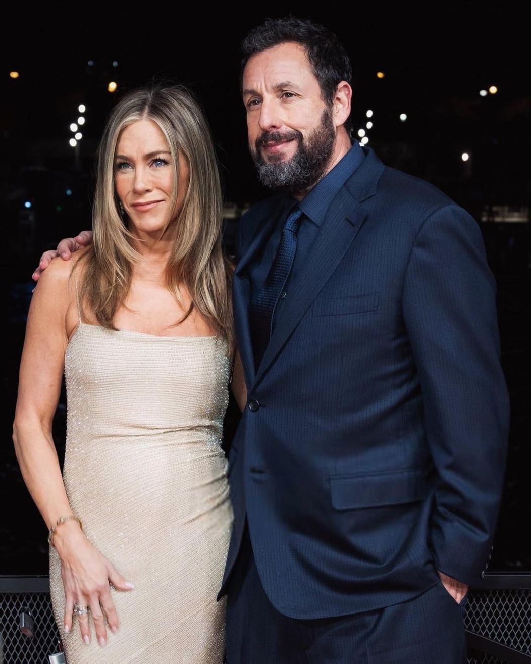 Jennifer Aniston și Adam Sandler la Paris, 2023 