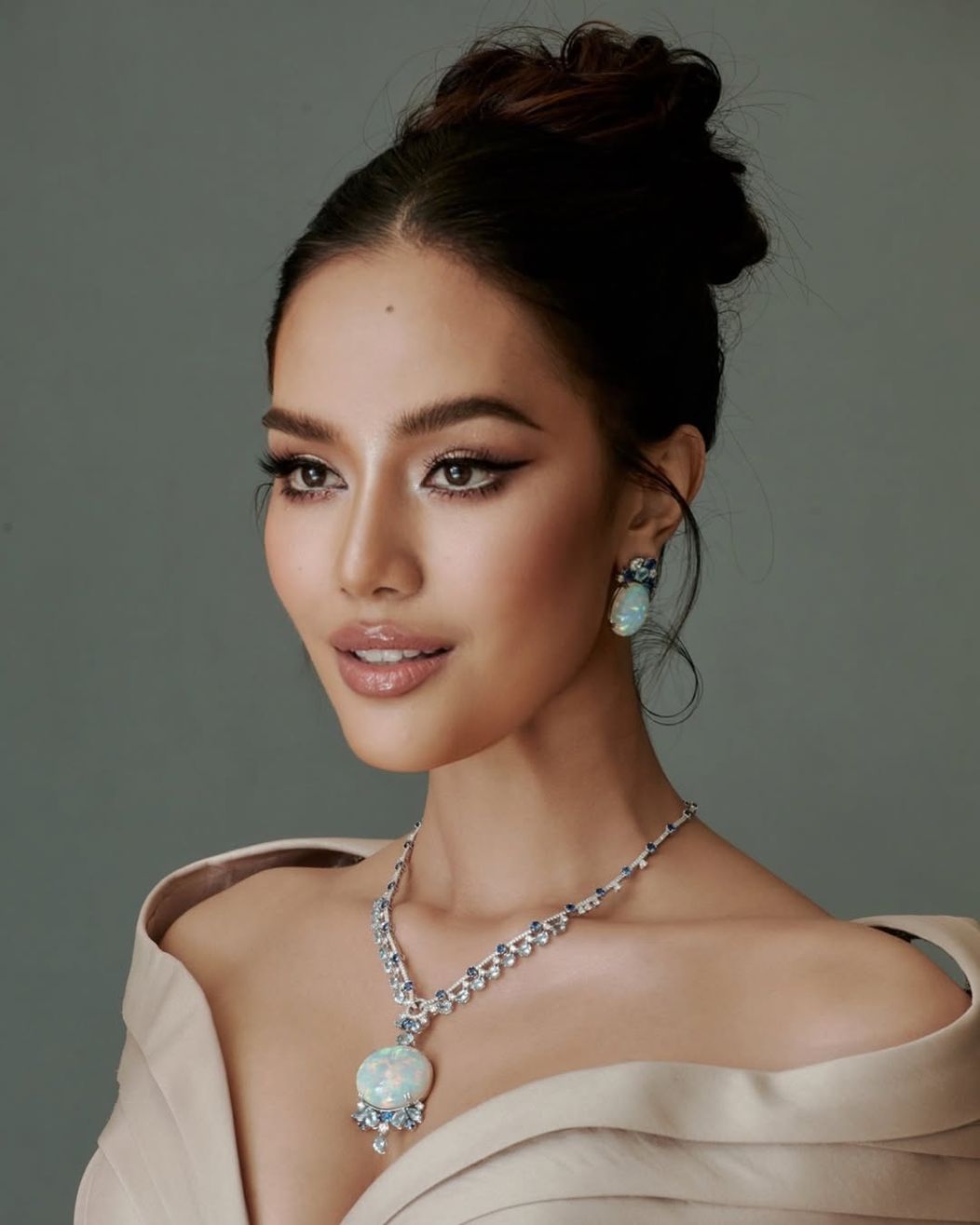 Thank you from the bottom of my heart.I’m beyond grateful for all the love, support, and encouragement you’ve shared with me on this journey. Standing here today as Miss World Thailand 2025 is possible becaus