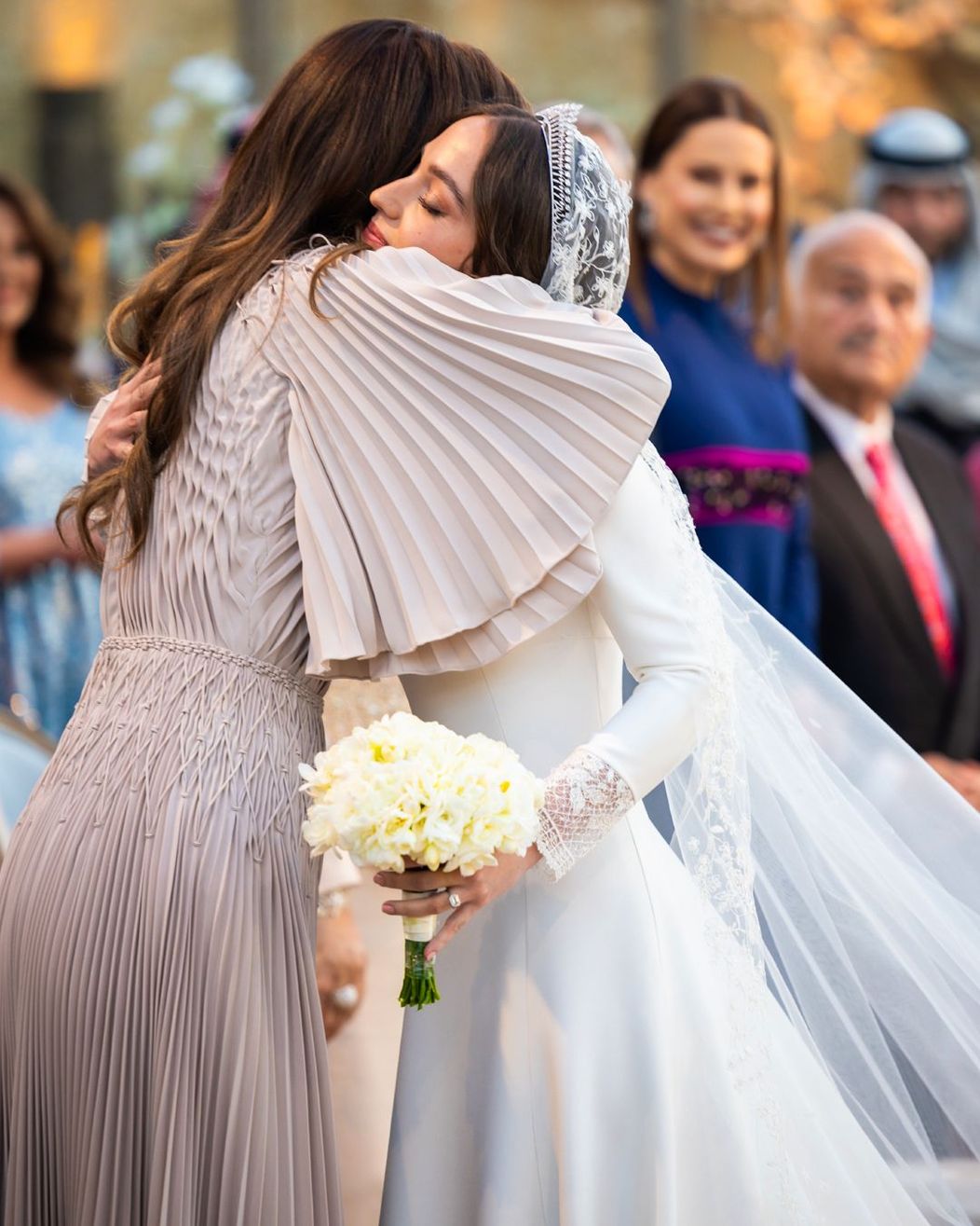 Prințesa Iman, fiica reginei Rania și a regelui Abdullah al II-lea, s-a căsătorit