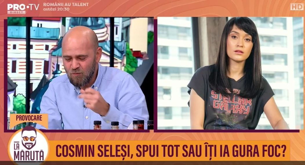 Cosmin Seleși la Spui tot sau îți ia gura foc, în emisiunea La Măruță 