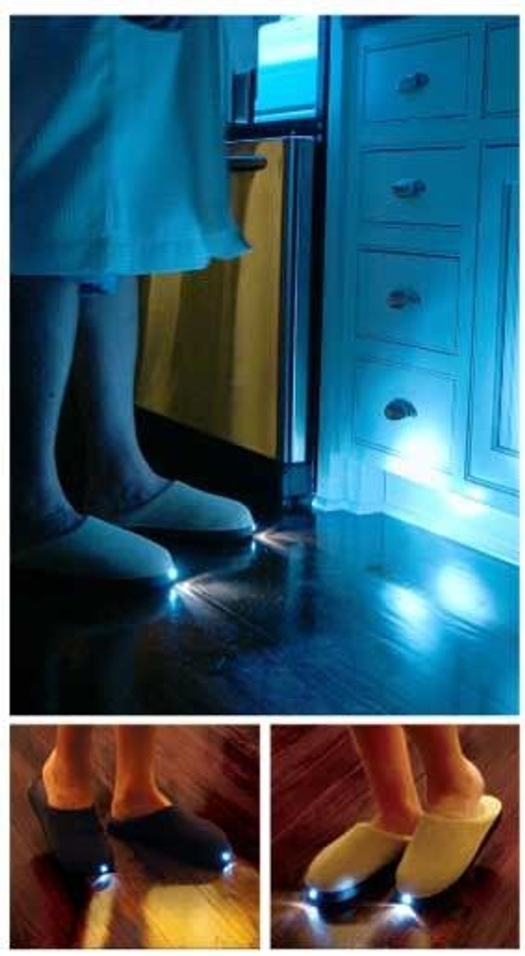 Papuci de casa luminosi