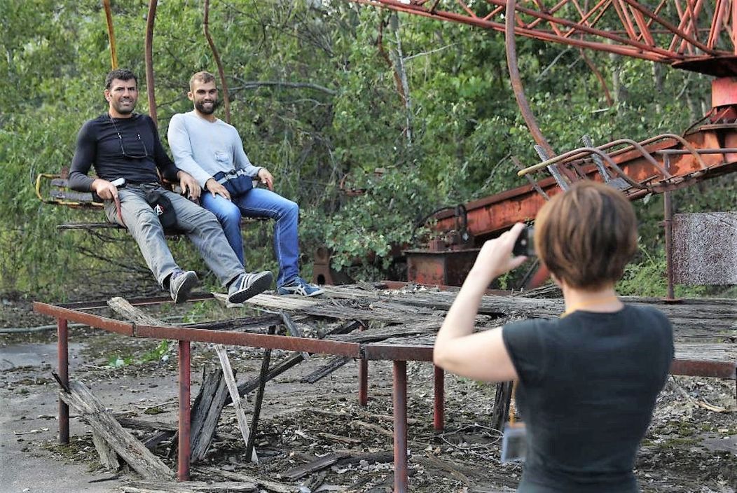 Turiști la Cernobîl. FOTO: Getty Images