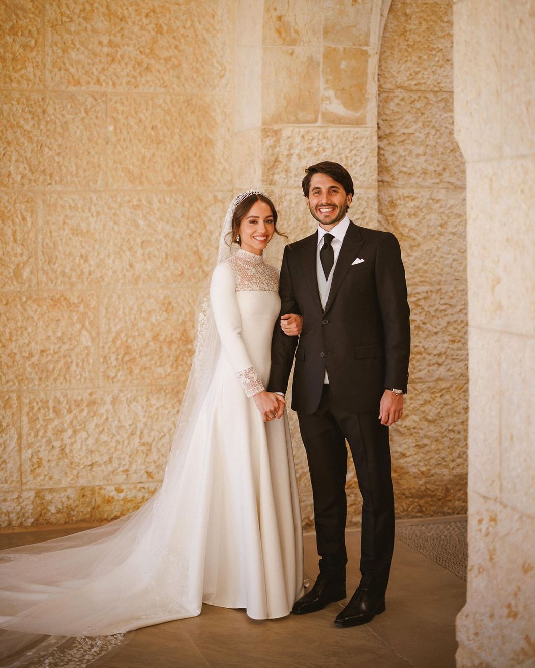 Prințesa Iman, fiica reginei Rania și a regelui Abdullah al II-lea, s-a căsătorit