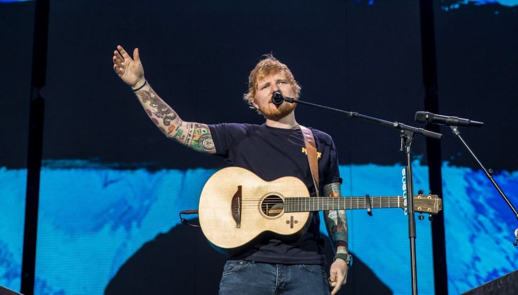 Ed Sheeran la București. FOTO: Mihai Anghel