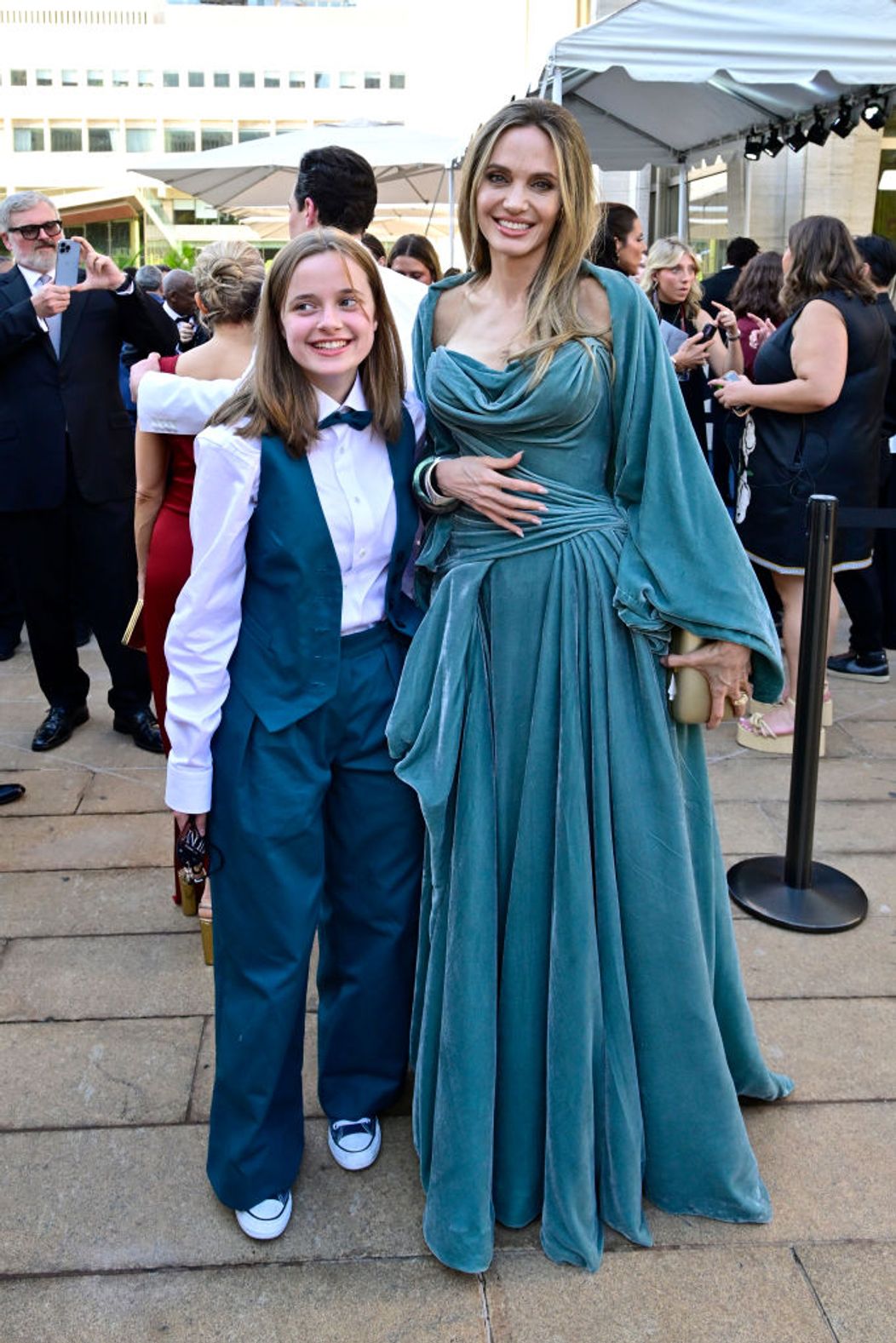 angelina jolie si vivienne la new york