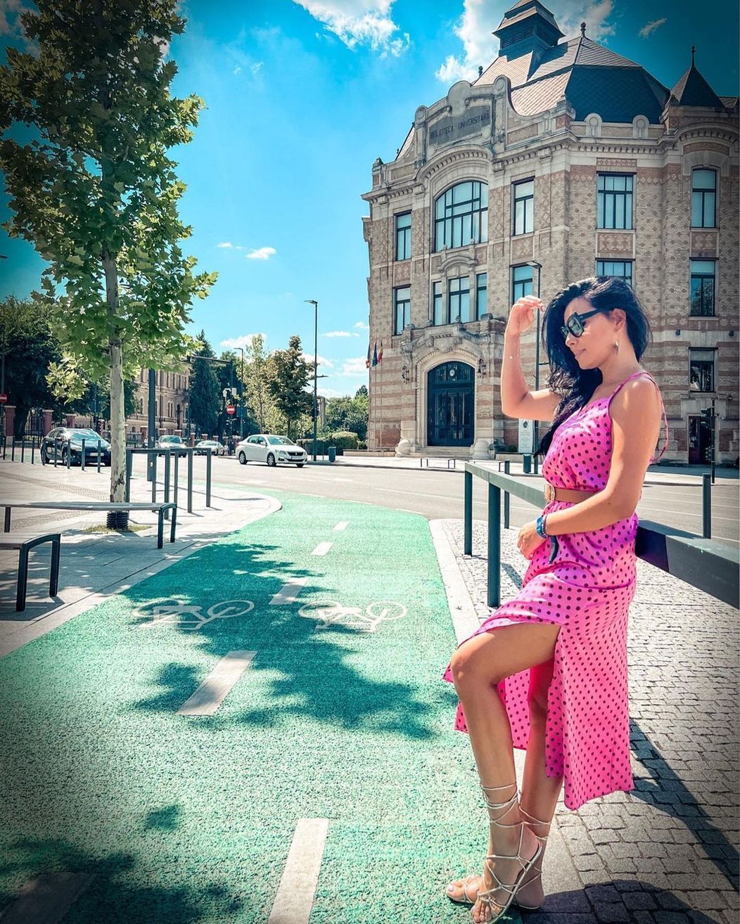 Corina Caragea, fotografie de vacanță la Cluj-Napoca