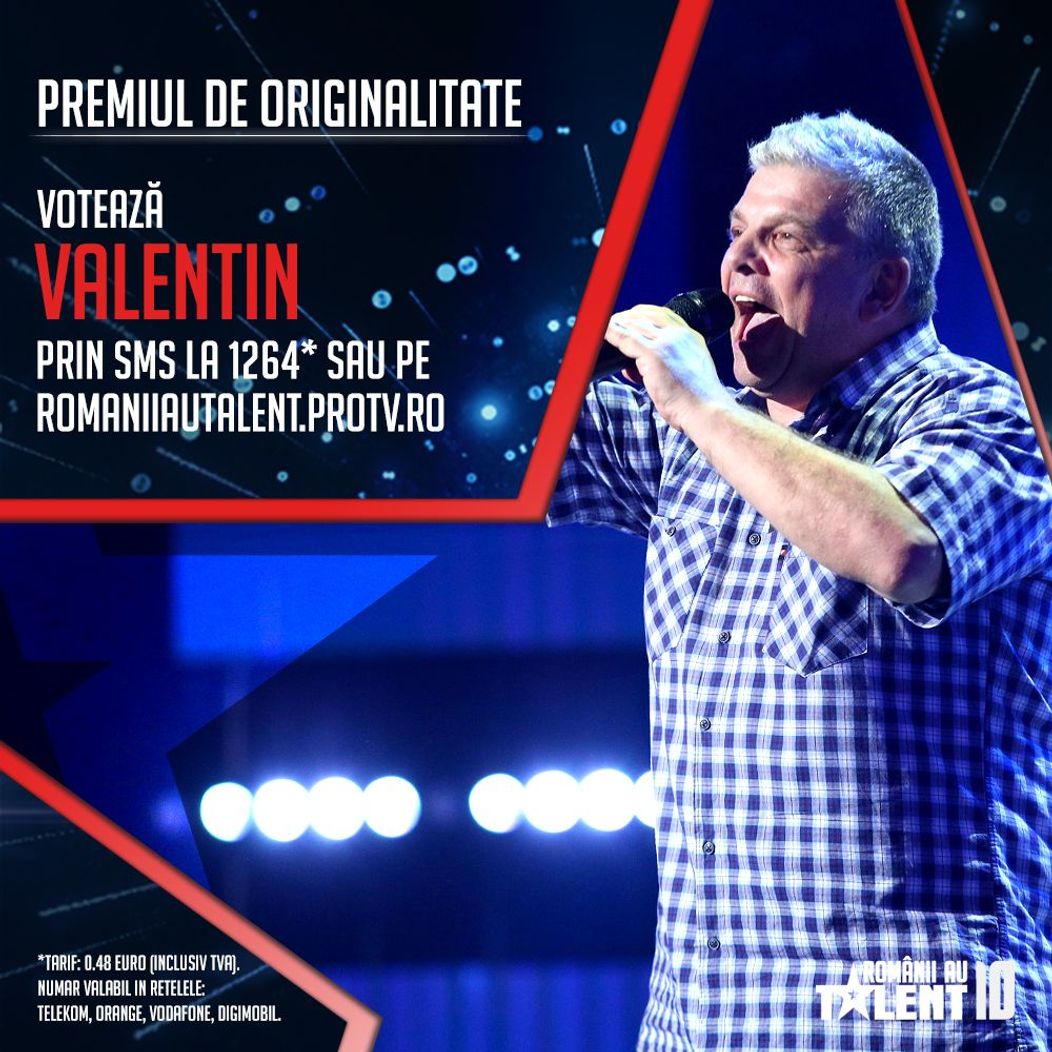 Află cum îți poți vota concurentul favorit pentru premiul de originalitate Românii au talent