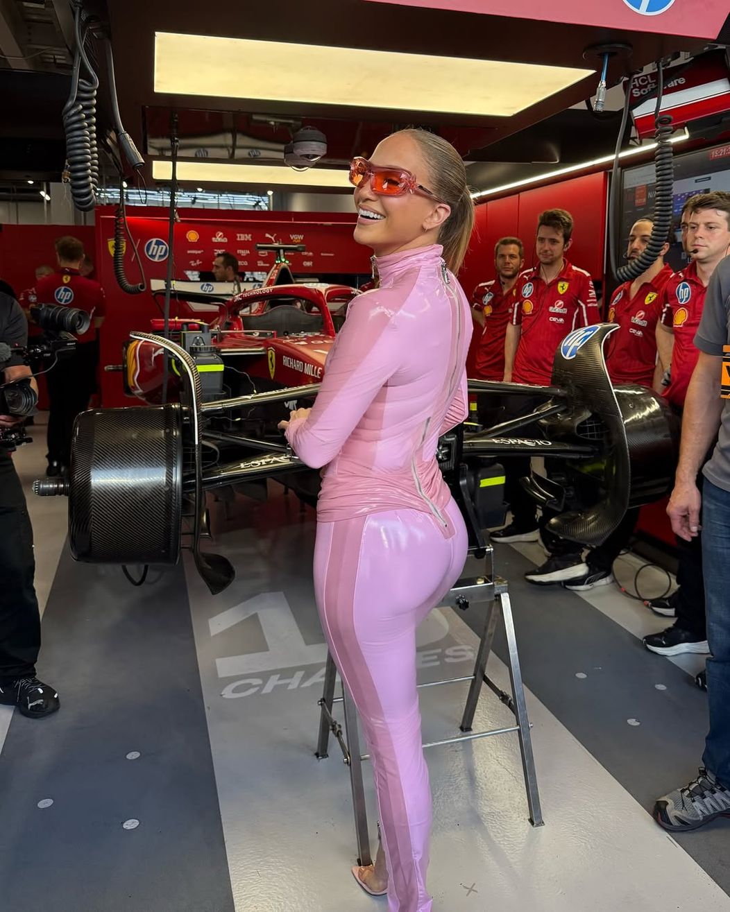 Bringing a little sparkle to F1   #JLoLiveIn2025 (2)