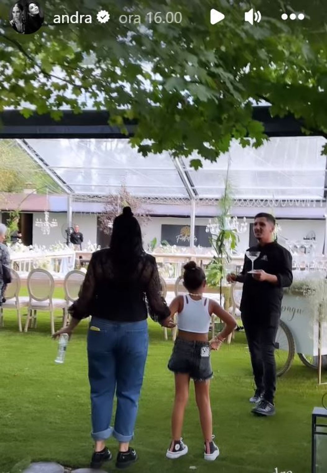 Andra la 37 de ani, petrecere aniversara in aer liber 