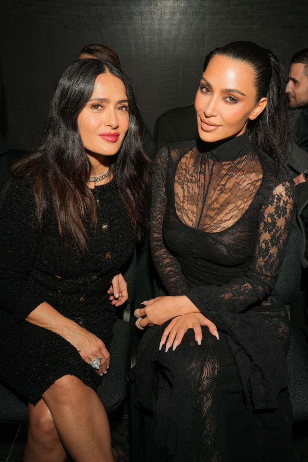 salma hayek si kim kardashian la paris