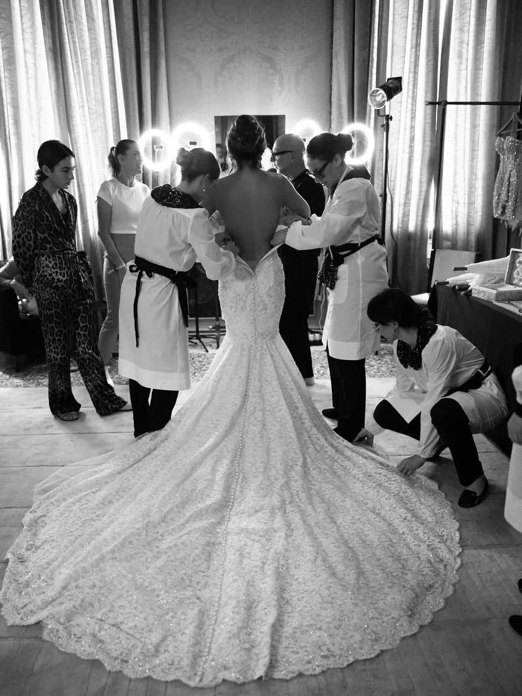 Not just a gown, a piece of poetry.Thank you @dolcegabbana for the magic you made. (1)