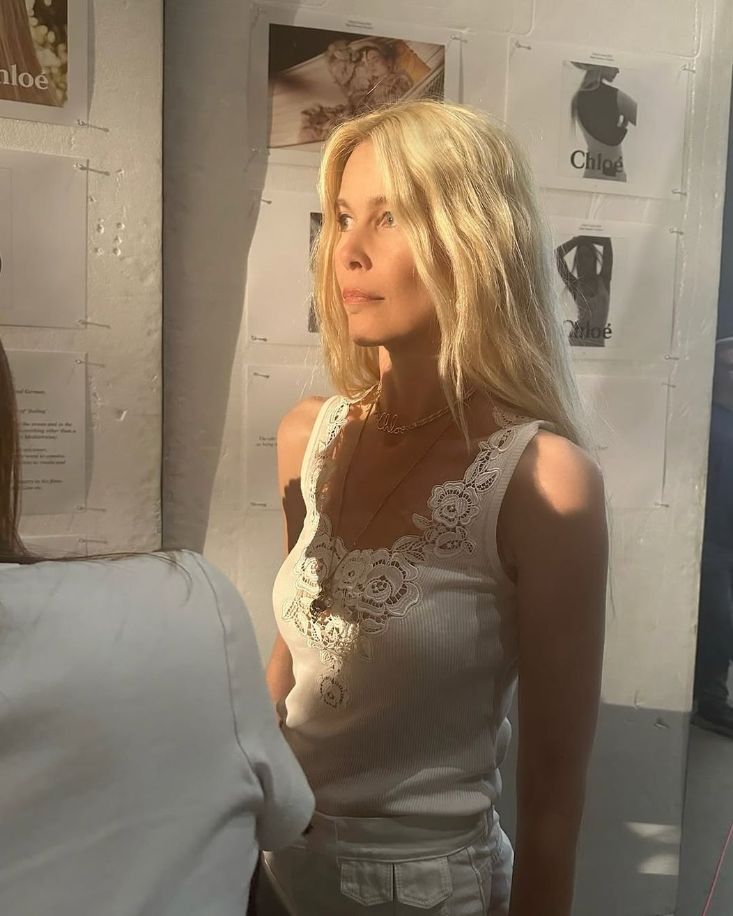 It’s a Chloé English summer ☀️🧡