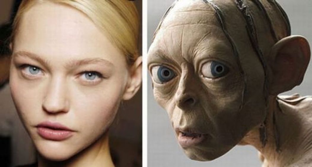 Sasha Pivovarova vs Gollum