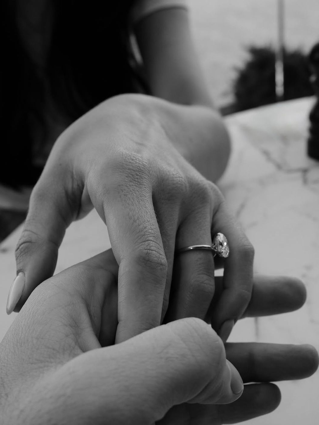 I said yes to my best friend.Here’s to forever ✨💍 (1)