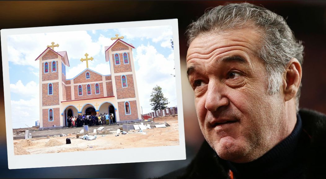 Gigi Becali și biserica ortodoxă din Rwanda