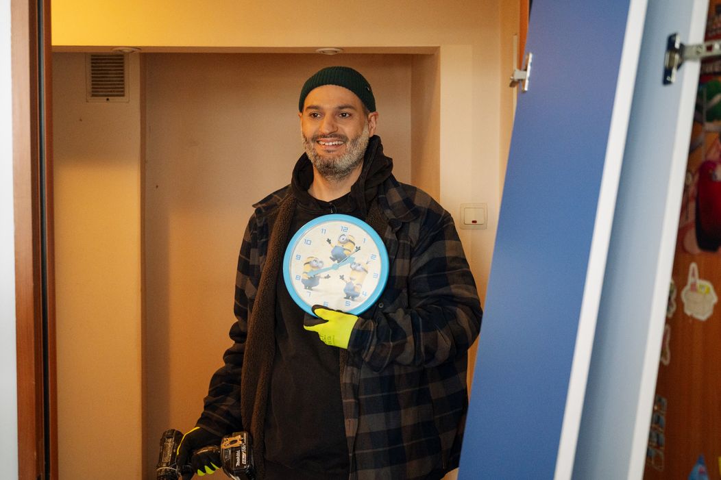 Visuri la Cheie, 15 aprilie 2026. Renovarea apartamentului lui Dani este în toi. Omid și Ștefana au mai multe idei pentru proiectul special „Trebuie să conteze pe termen lung” (5)