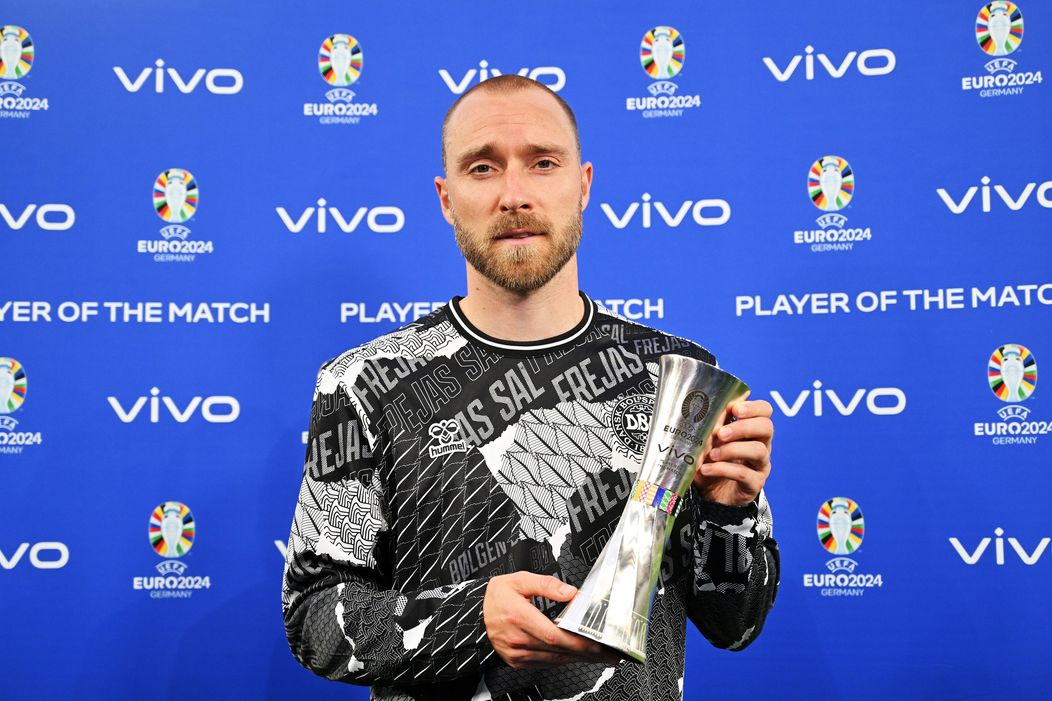Christian Eriksen - jucătorul meciului Slovenia vs Danemarca