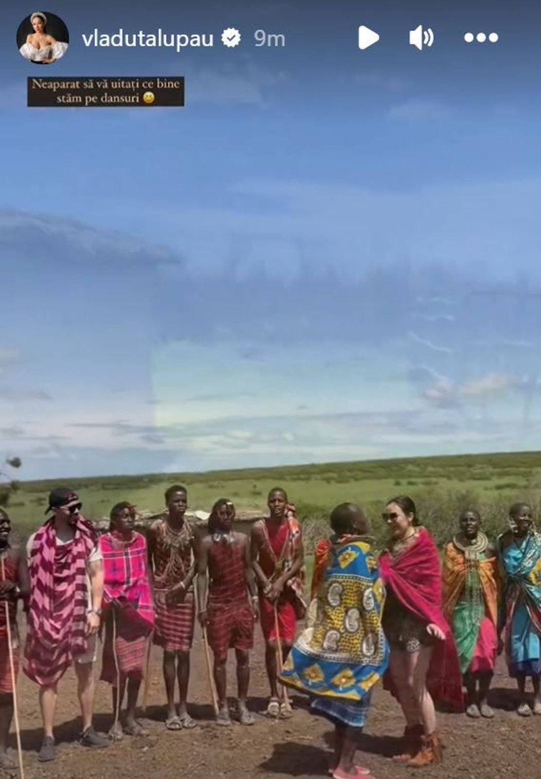 Vladuta Lupau in Africa