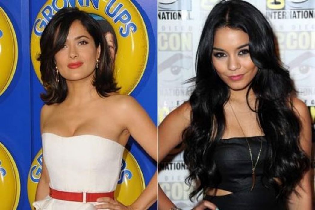 Salma Hayek si Vanessa Hudgens